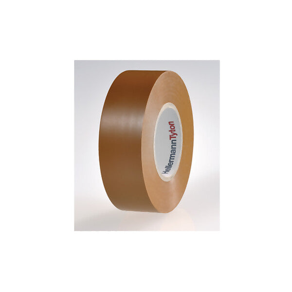 HellermannTyton PVC Isolierband 15-19x20 braun HTAPE-FLEX15-19x20BN